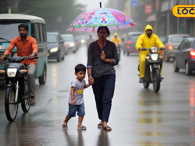 दिल्ली में तापमान में 6°C गिरावट, IMD ने 6‑7 अक्टूबर को पीला चेतावनी जारी